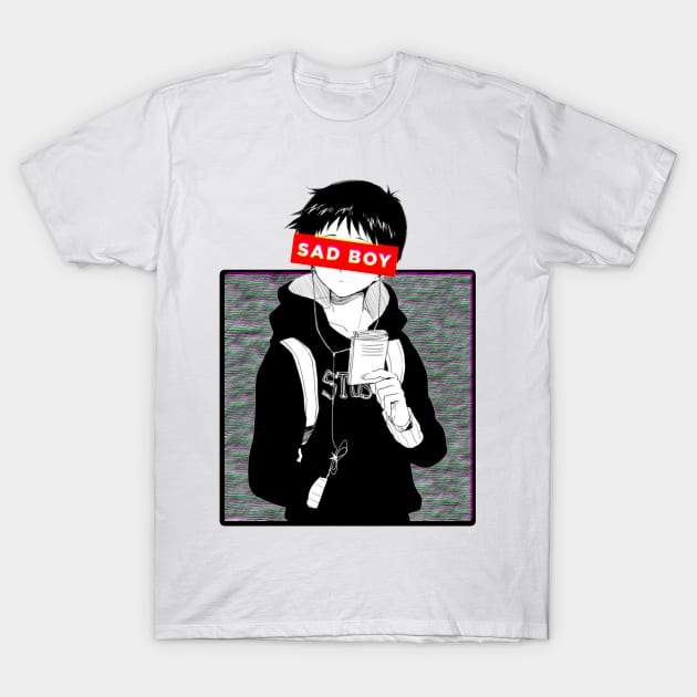 Sad boy T-Shirt by Jackson Lester